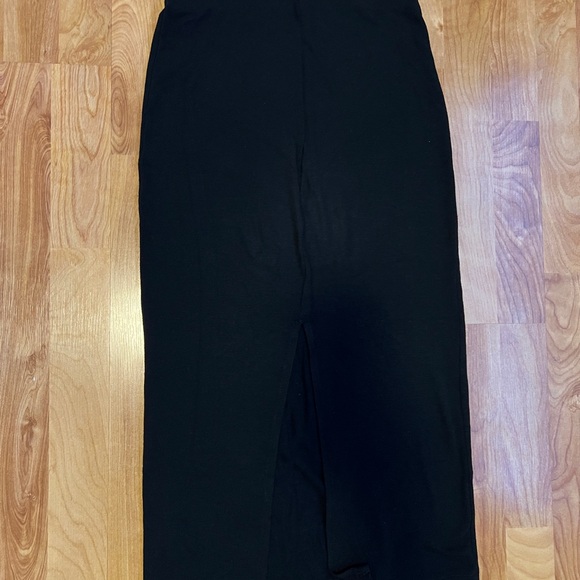 Wilfred Dresses & Skirts - Aritzia Wilfred Free Black Knit Maxi Pencil Skirt sz Medium